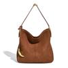 Bolso Retro Casual de Axila de Gran Capacidad para Mujer 2025 Nuevo Bolso Tote de Moda Esmerilado Nicho para Viajero Urbano Bolso de Hombro