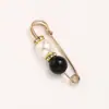 Broche Transfronteiriço para Ajustar a Cintura das Calças, Fixar Roupas e Saias, Ferramenta para Redução de Cintura, Fivela Anti-Exposição, Alfinete de Cintura com Pérola