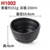 Vajilla de melamina para restaurante tazón negro para sopa tazón pequeño de plástico tazón de porcelana para arroz tazón de condimentos para restaurante de hot pot tazón para salsas