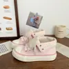 Zapatos Blancos de Diseño de Nicho 2026 Primavera/Otoño Más Vendidos Zapatos Ligeros para Mujer con Lunares Dopamina Zapatos de Lona Finos Transpirables