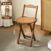 Taburete de Bar, Madera Maciza, Uso Doméstico, Taburete Alto, Taburete Alto para Barra de Bar, Silla Alta para Cafetería, Taburete Alto Plegable, Taburete Alto para Recepción