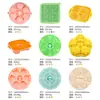 Molde para Pastel al Vapor de Silicona de Grado Alimenticio para Suplementos Alimenticios de Bebé, Molde para Pastel de Oso, Molde para Suplementos Alimenticios Infantiles, Molde para Salchichas