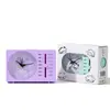 Reloj Despertador Luminoso de Dibujos Animados Creativos para Niños, Simple y Elegante, Multifuncional para Dormitorio Mesita de Noche Snooze Reloj Electrónico Venta al por Mayor