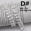 Detecta nuevo estilo Perla cinta exquisita hecha a mano uña cuenta encaje Encaje de cristal accesorios de ropa china al por mayor