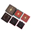 Caja de Pulsera Tradicional de Alta Gama con Tapa y Base, Sensación de Alta Gama, Caja de Almacenamiento de Joyería para Pulseras y Colgantes, Al por Mayor en Stock