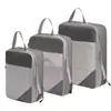 Bolsa de Armazenamento de Viagem com Compressão Selecionada Cuidadosamente Conjunto de 8 Peças Bolsa de Armazenamento Separada com Cordão de Rede Bolsa Organizadora para Bagagem Maquiagem Artigos de Higiene