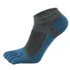 Calcetines de Cinco Dedos para Hombre, Hilo de Algodón, Malla Pura, Calcetines Finos de Verano, Cortos Bajos, Cinco Dedos, Envío Gratis, Procesamiento OEM