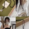 Colar Feminino 2025 Outono e Inverno Novo Corda Longa Preta Pingente Pingente Simples de Luxo Leve Corrente de Lã Gota d'Água Tridimensional