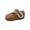 Zapatos Rojos de Princesa para Niñas Estilo Nuevo Primavera y Otoño Suela Suave Antideslizantes Encaje de Niña Lazo de Mariposa Zapatos de Bebé Zapatos Individuales para Niñas Pequeñas