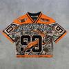 Camiseta de Hombre Usa Brasil Rusia Venta Caliente Oversize Retro Impresión 3D Moda Casual Deportiva Personalidad