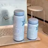 Taza Térmica de Flor de Concha de Moda para Niñas, Taza de Café para Beber Directamente Linda y Divertida, Taza de Viaje, Taza de Regalo con Colador de Té