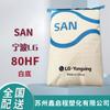 AS 80HF Ningbo LG estuche para cepillo de dientes artículos de tocador contenedor de alimentos materia prima plástica