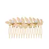 Diadema de Hoja Metálica de Moda Europea y Americana Transfronteriza, Diadema de Perlas, Accesorios para el Cabello, Brazalete de Brazo, Pulsera, Pendientes