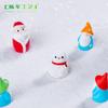 Cross-border nova micro paisagem natal velho anão boneco de neve quarto diy decorações acessórios mini ornamentos