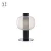 Lámpara de Mesa de Vidrio Artístico Posmoderna Lámpara de Noche para Dormitorio de Hotel de Diseñador Iluminación de Sala de Estar Modelo Habitación Lujo Ligero