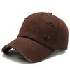 Gorra Lavada con Agua Estilo Coreano Agujeros Gorra de Béisbol de Celebridad de Internet Bordado de Letra Personalizada Gorra de Pato para Hombre y Mujer Gorra de Moda Vieja de Instagram