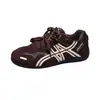 Zapatillas de entrenamiento alemanas retro de suela gruesa para mujer, nueva colección otoño 2026, con bloques de color, versátiles, hacen que los pies parezcan más pequeños, zapatillas casuales, estilo Forrest Gump