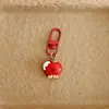 Novo chaveiro pingente de desenho animado de Natal, linda decoração de bolsa do Papai Noel, acessório de mochila, presente de Natal