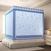 Cortina Opaca Nueva Estampada 2025 Mosquitero Tipo Cama de Tres Puertas Exclusivo para el Sudeste Asiático para Repeler y Prevenir Mosquitos