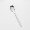 Colher Garfo de Aço Inoxidável 304 Estilo Coreano para Uso Doméstico Cabo Longo Colher de Sopa Colher para Bibimbap Bebida Mingau Faca e Garfo Colher de Arroz