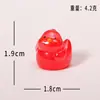 Acessórios de Frango de Resina Coloridos Transparentes Fofos de Desenho Animado Atacado, Frango Brilhante no Escuro para Paisagem em Miniatura, Pequenos Enfeites Brilhantes no Escuro para Jardim