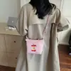 Bolso de Mano Versátil Bordado Estilo Japonés para Mujer, Bolso Casual Ligero de Nailon de Nicho para Viajes y Compras, Bolso Cruzado de un Solo Hombro para Niños