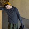 Tongku 2025 Moda Inverno Nova para Meninos Roupas Infantis com Bordado de Letras, Camisa de Base Infantil de Veludo Alemão com Gola Meia-Alta para Bebê