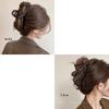 Pinza para el Cabello para Mujer con Acabado de Lujo, Nuevo Tamaño Grande 2025 para Cabello Grueso, Adecuada para Cabello Fino, Moño, Cola de Caballo Alta y Parte Posterior de la Cabeza Pinza de Tiburón