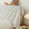 Capa de Poeira Renda Retrô Americana Capa de Cabeceira Francesa Cama de Madeira Mesa de Cabeceira Sofá Encosto Tecido Universal Decoração de Casa