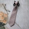 Gravata Pequena Jk Feminina Estilo Preppy Retrô Livre Dk Estilo Japonês Camisa de Uniforme Uniforme Escolar Gravata de Estudante Feminina Masculina e Feminina