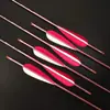 Haste de Flecha Rosa de Carbono Puro com Pena Real, Diâmetro Interno de 4,2 mm, Flecha Acabada para Competição de Caça Americana Tradicional, Disponível em Múltiplas Opções de Flexibilidade, Hot Selling Transfronteiriço