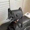 Bolso Estilo Oeste Otoño Nuevo Bolso de Mujer 2024 Bolso Cruzado para Mujer Estilo Coreano Bolso Pequeño Tipo Satchel Bolso Cuadrado Pequeño Simple Elegante