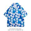 Camisa de Verano para Hombre Estampada Talla Grande Manga Corta Playa Secado Rápido Camisa Holgada Traje de Viaje Vacaciones en la Playa Hawái