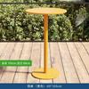 Venta Directa de Fábrica Mesas y Sillas para Patio Exterior Sillas para Jardín de Villa Juego de Tres Piezas Hotel B&B Mesas y Sillas Metálicas Impermeables con Protección Solar