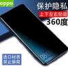 Adecuado para Oppo K15Pro+ Película Templada Anti-Espionaje 360 Grados K13 Oppo K14X Película Anti-Espionaje por los Cuatro Lados