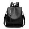 Mochila de Piel Suave de PU Estilo Nuevo 2026 para Mujer, Mochila de Viaje para Exteriores, Mochila Antirrobo Simple y Ligera, Venta al por Mayor de Comercio Exterior