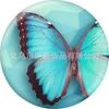 12Mm18Mm20Mm25Mm30Mm40Mm Mariposa Azul 920 Transfronterizo Piedra Preciosa Cristal de Cristal Pieza Redonda