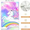 Toalla de Playa de Microfibra Amazon al por Mayor Estampada Animales Playa Unicornio Natación Toalla de Baño Secado Rápido