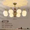 Lámpara de araña para sala de estar estilo vintage 2026 modelo nuevo, luz retro de alta gama para comedor del hogar, lámpara de araña creativa de moda para dormitorio principal