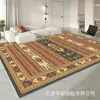 Tapete Persa para Sala de Estar, Resistente a Manchas e Fácil de Cuidar, Tapete de Chão Estampado para Uso Doméstico, Tapete ao Lado da Cama do Quarto, Mais Vendido na Amazon, Lavável