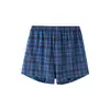 Cuecas Boxers Masculinas Largas, Calças de Algodão Masculinas para Casa, Calças de Dormir, Roupa Íntima de Cintura Alta, Confortáveis e Respiráveis, Estilo Fino Plus Size