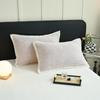 Funda de almohada de invierno estilo ins de forro polar de coral de leche un par de forros interiores de almohada de franela de cordero 48x 74cm individual