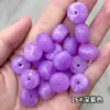 Acrílico Imitação Jade Gradiente de Fumaça Contas de Ábaco Roda de Contas Furo Reto Contas Soltas Pulseira DIY Tecelagem Materiais de Miçangas