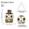 Colgantes de Madera 2D Lindos y Divertidos con Forma de Mascota para Halloween, Decoraciones de Atmósfera Festiva, Adornos Colgantes, Accesorios, Regalos