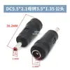 Enchufe de alimentación DC DC Socket DC005 002 Interfaz de 5.5*2.1/2.5MM Socket Hembra Conector Macho