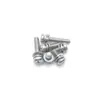 Tornillos Combinados de Cabeza Phillips Ranurada de Acero Inoxidable 304 Estándar Gb9074.8 M3M4M5M6 Tornillos Combinados de Cabeza Redonda