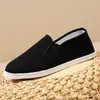 Zapatos de tela hechos a mano de suela multicapa del Viejo Pekín, suela blanda, venta directa de fábrica, zapatos individuales, antideslizantes, resistentes al desgaste, entrega de una sola pieza, para caminar de ancianos