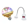 Bombilla LED de bola mágica de colores E27 luz de bola mágica dorada KTV bar lámpara de escenario luz giratoria luz láser parpadeante