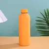 Comercio Exterior Acero Inoxidable Botella Americana de Boca Pequeña Pintura de Goma Taza Térmica Asa Portátil Taza de Agua Portátil para Deportes al Aire Libre