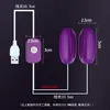 Ovo Vibratório Duplo USB Laile para Sexo Feminino, Vibração Forte de Frequência Única, Controle com Fio, Produto para Prazer Adulto